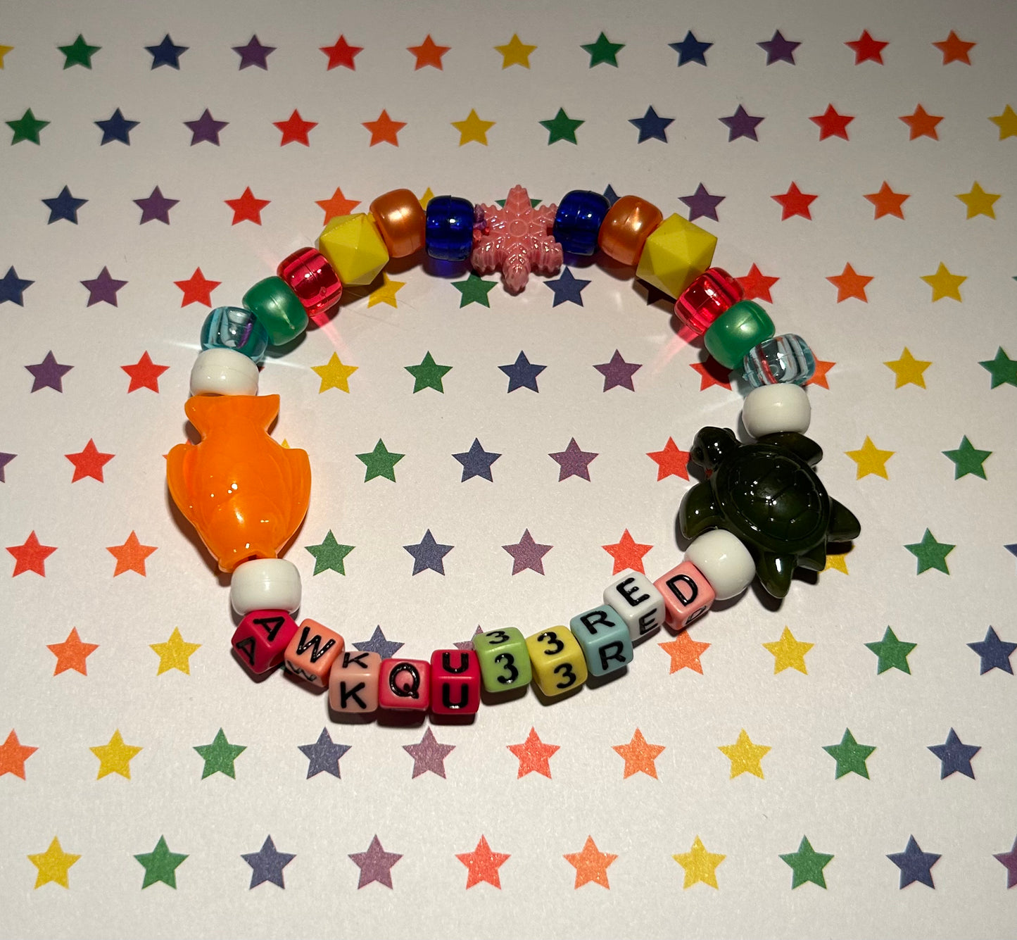 CUSTOM Silly Kandi Bracelet
