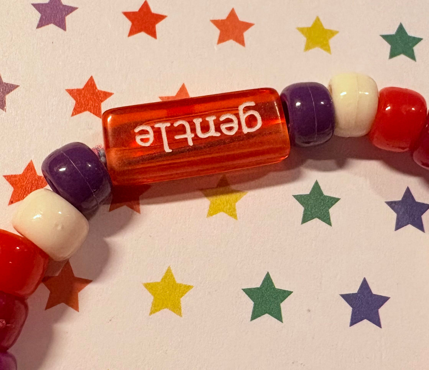 "Wanna Float?" Kandi Bracelet