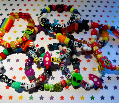 CUSTOM Silly Kandi Bracelet