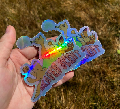 “Heaven Scent” | ADGTH Holographic Sticker