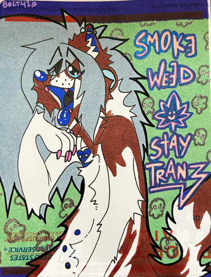 “Stay Tranz” | Random Colored Standard Slap