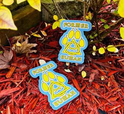 “Former Human” | Matte Sticker