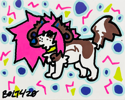 “Little Walf” | Set Of 2 Random Colored Eggshell Slaps