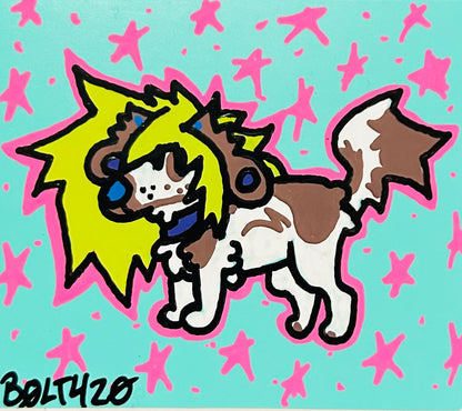 “Little Walf” | Set Of 2 Random Colored Eggshell Slaps