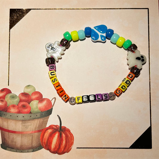 “BUSTIN FEELS GOOD” | Silly Seasonal Kandi Bracelet