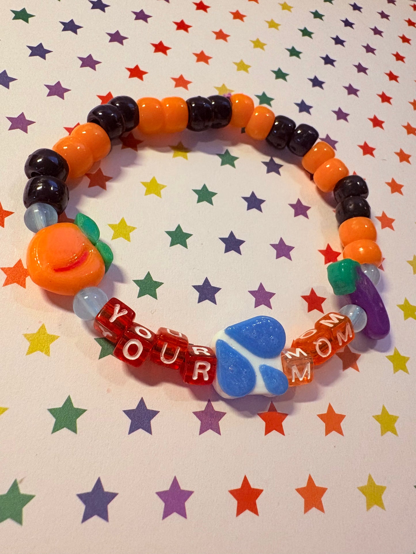 “Your Mom” Kandi Bracelet