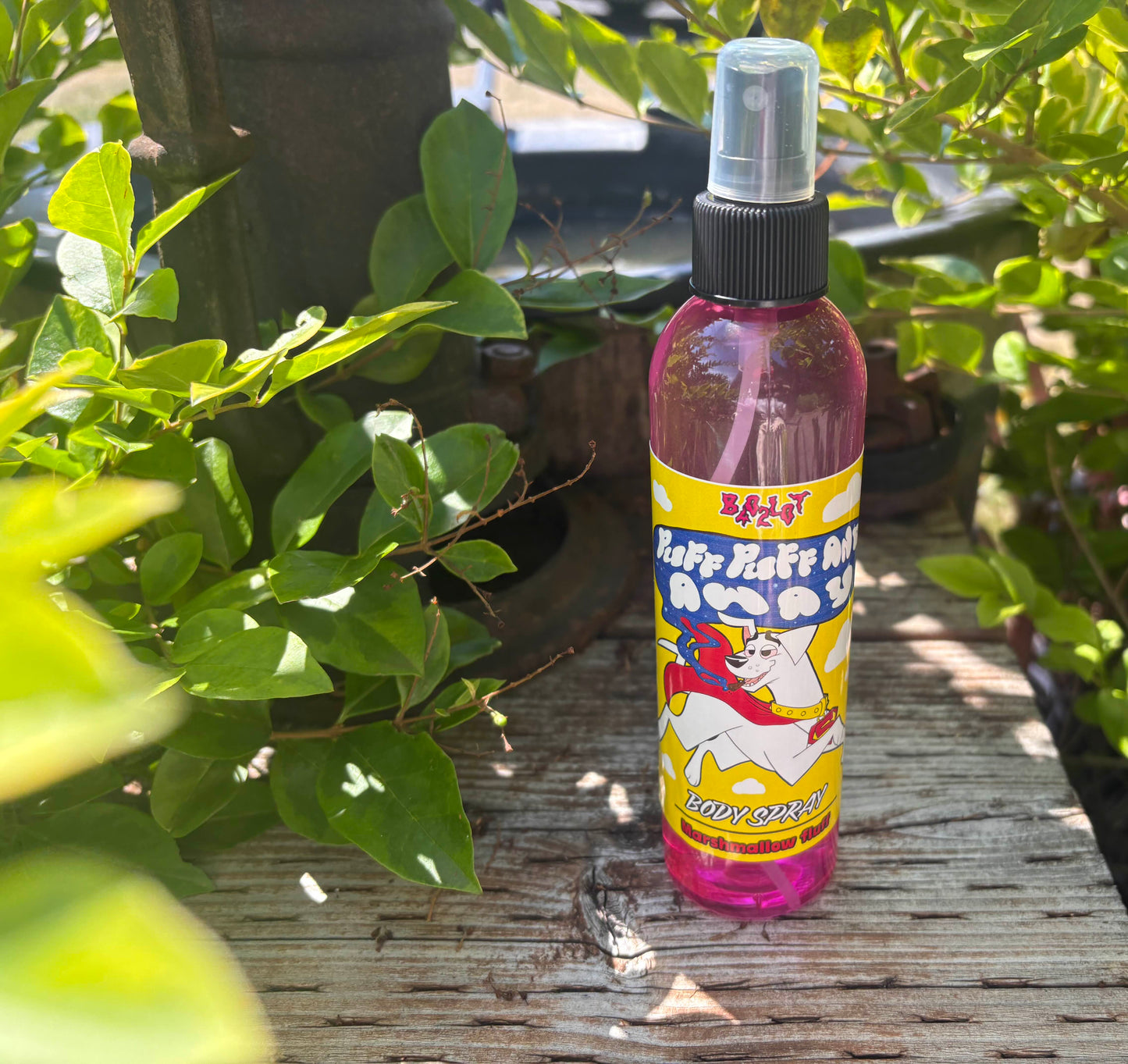 8oz "Puff Puff and Away" Body Spray/Perfume