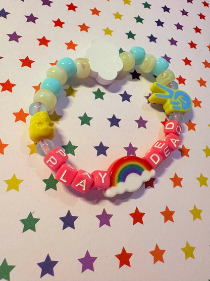 "Play Dead" Kandi Bracelet