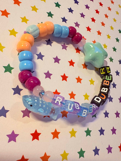 "Rubberdubber" Kandi Bracelet