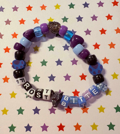 "Frost Bitten" Kandi Bracelet