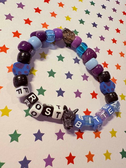 "Frost Bitten" Kandi Bracelet