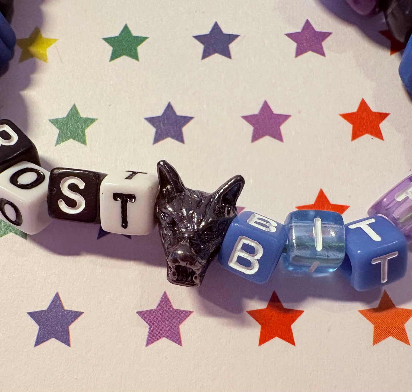 "Frost Bitten" Kandi Bracelet
