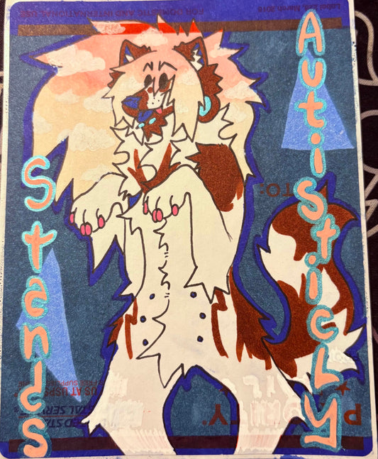 “Standz Autisticly” | Random Colored Standard Slap