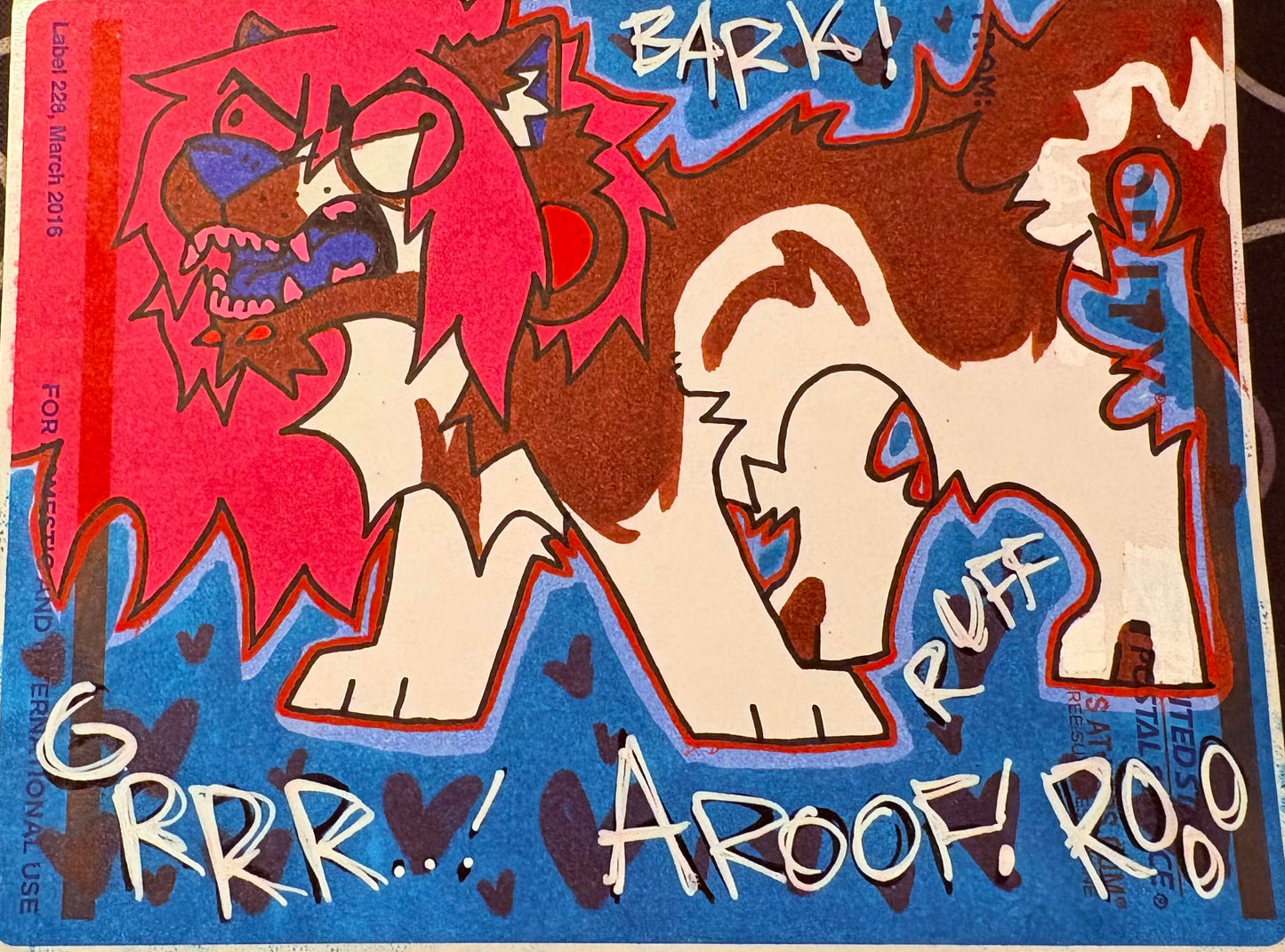 "amgry" | Random Colored Standard Slap