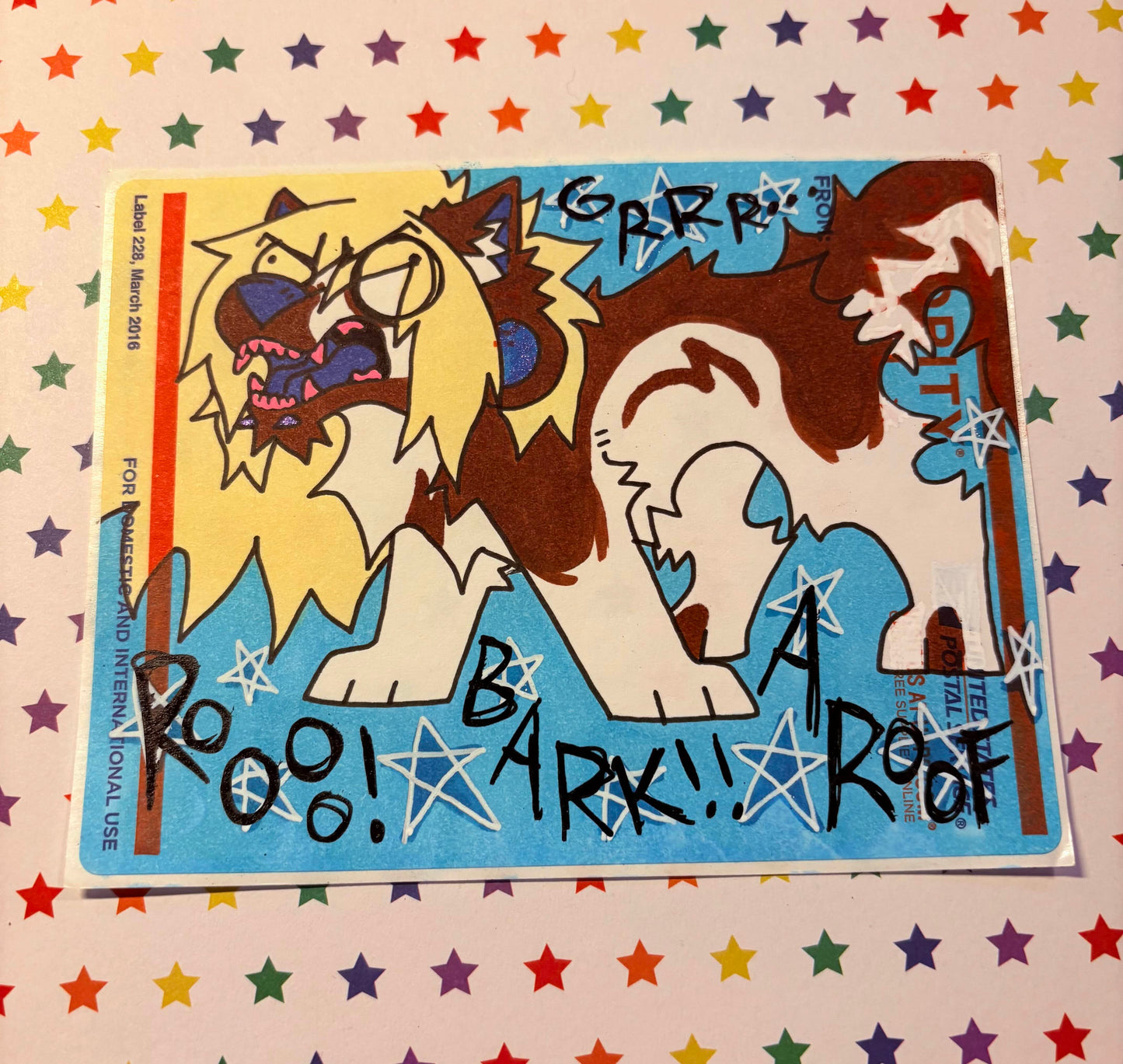 "amgry" | Random Colored Standard Slap