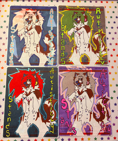 “Standz Autisticly” | Random Colored Standard Slap