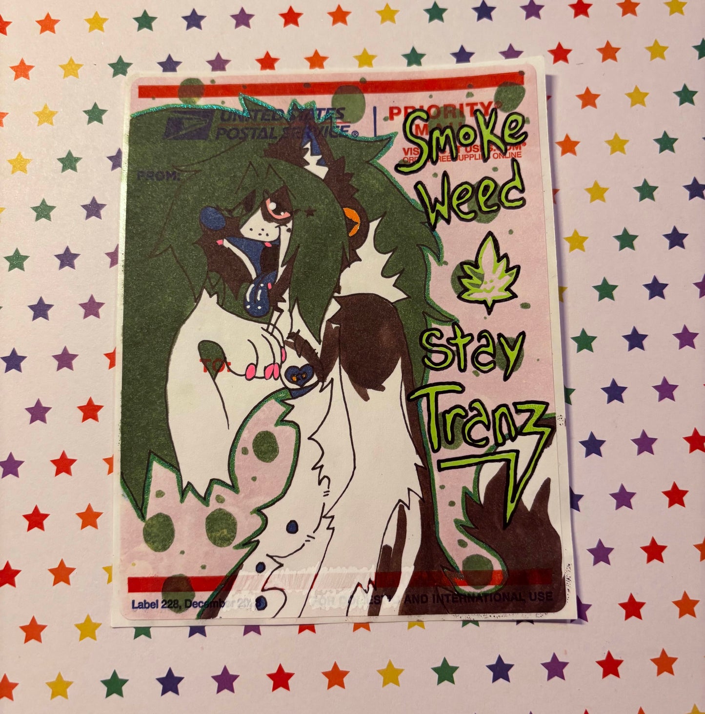 “Stay Tranz” | Random Colored Standard Slap