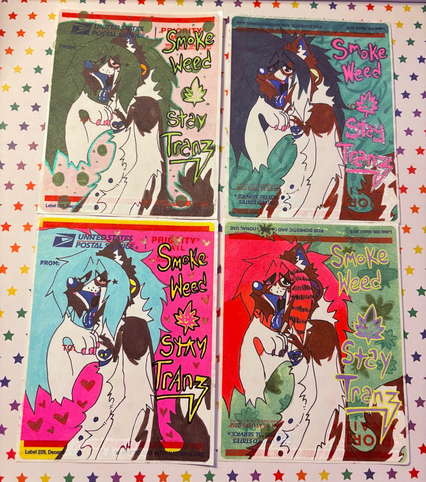 “Stay Tranz” | Random Colored Standard Slap