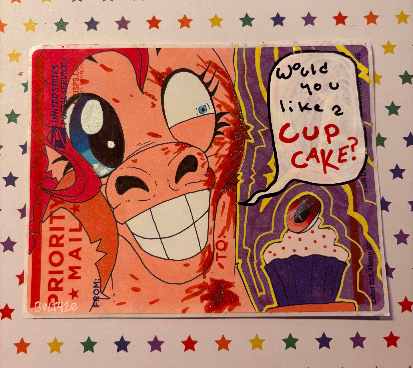 "Cupcake" Original Slap