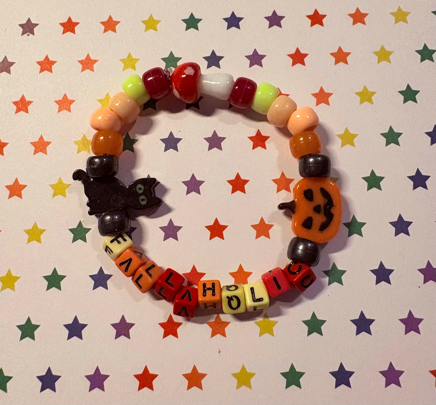 "Fallaholic" Kandi Bracelet