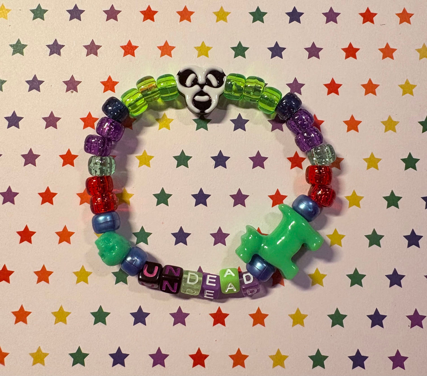 "Undead" Kandi Bracelet