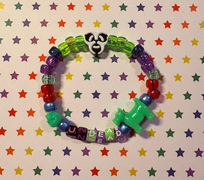 "Undead" Kandi Bracelet