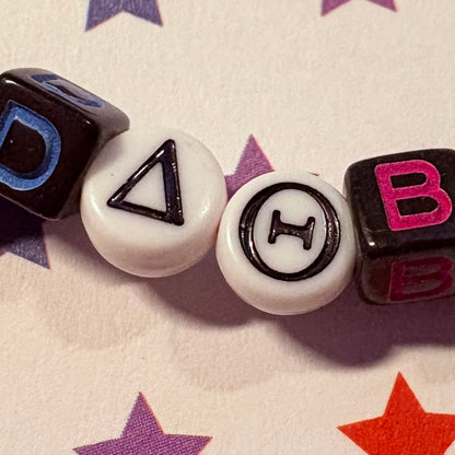 "Cold Blooded" Kandi Bracelet