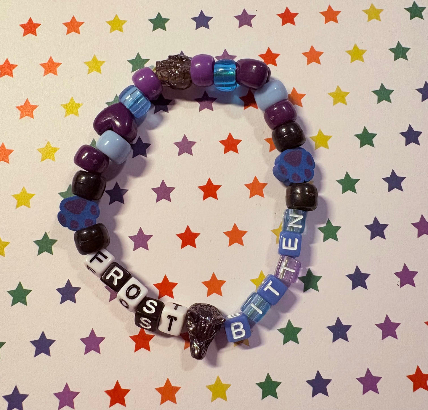 "Frost Bitten" Kandi Bracelet