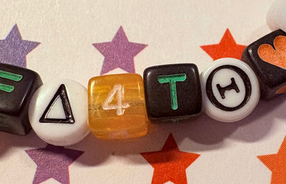 "Wolf At Heart" Kandi Bracelet