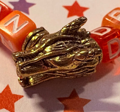 "American Dragon" Kandi Bracelet