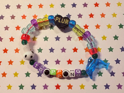 "Tripping" Kandi Bracelet