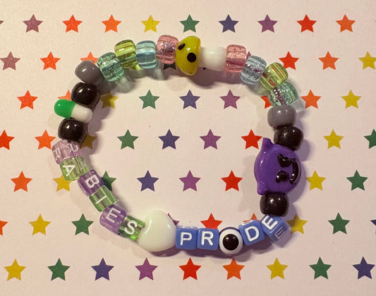 "Rabies PrEYEde" Kandi Bracelet