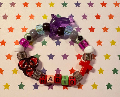 "Rabid" Kandi Bracelet