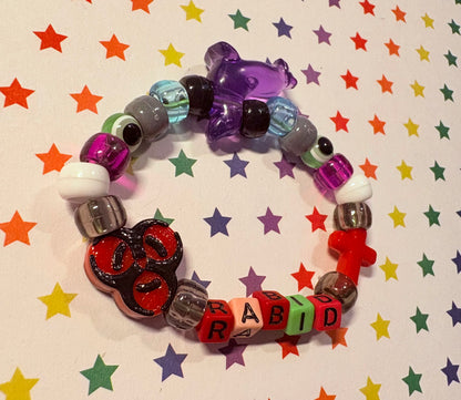 "Rabid" Kandi Bracelet