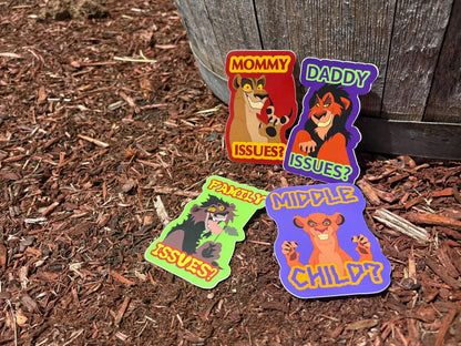 “Got Issues?” | TLK2 Matte Stickers